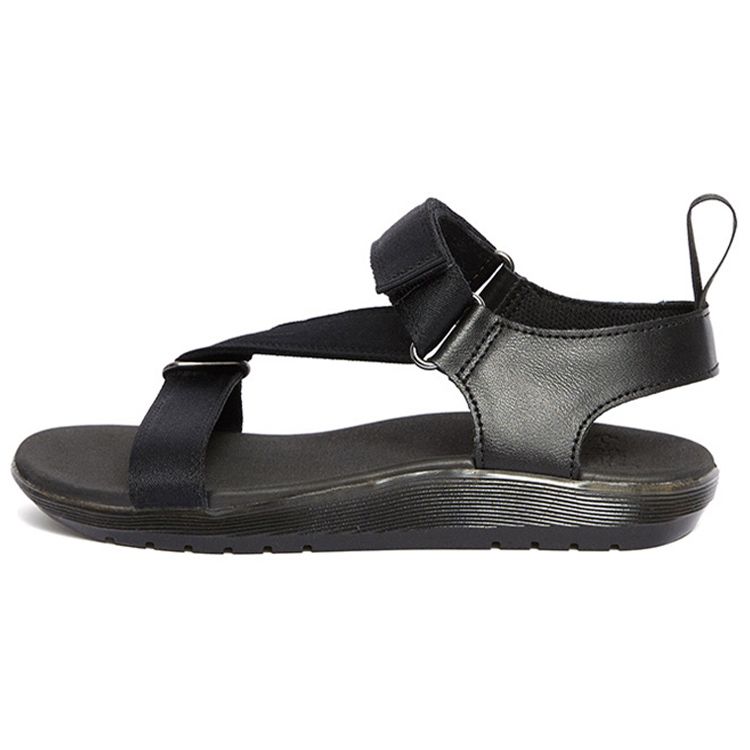 DR. Martens Magic Tape Bequeme Sandalen Unisex-Sandalen Schwarz 21702001 36