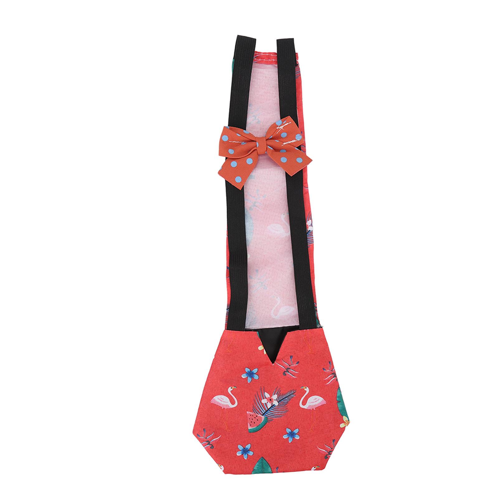 Haustier Hühnerwindeln Weiches Polyester Verstellbare Haustier Entchenwindeln für Haustier Huhn Ente und Gans M M