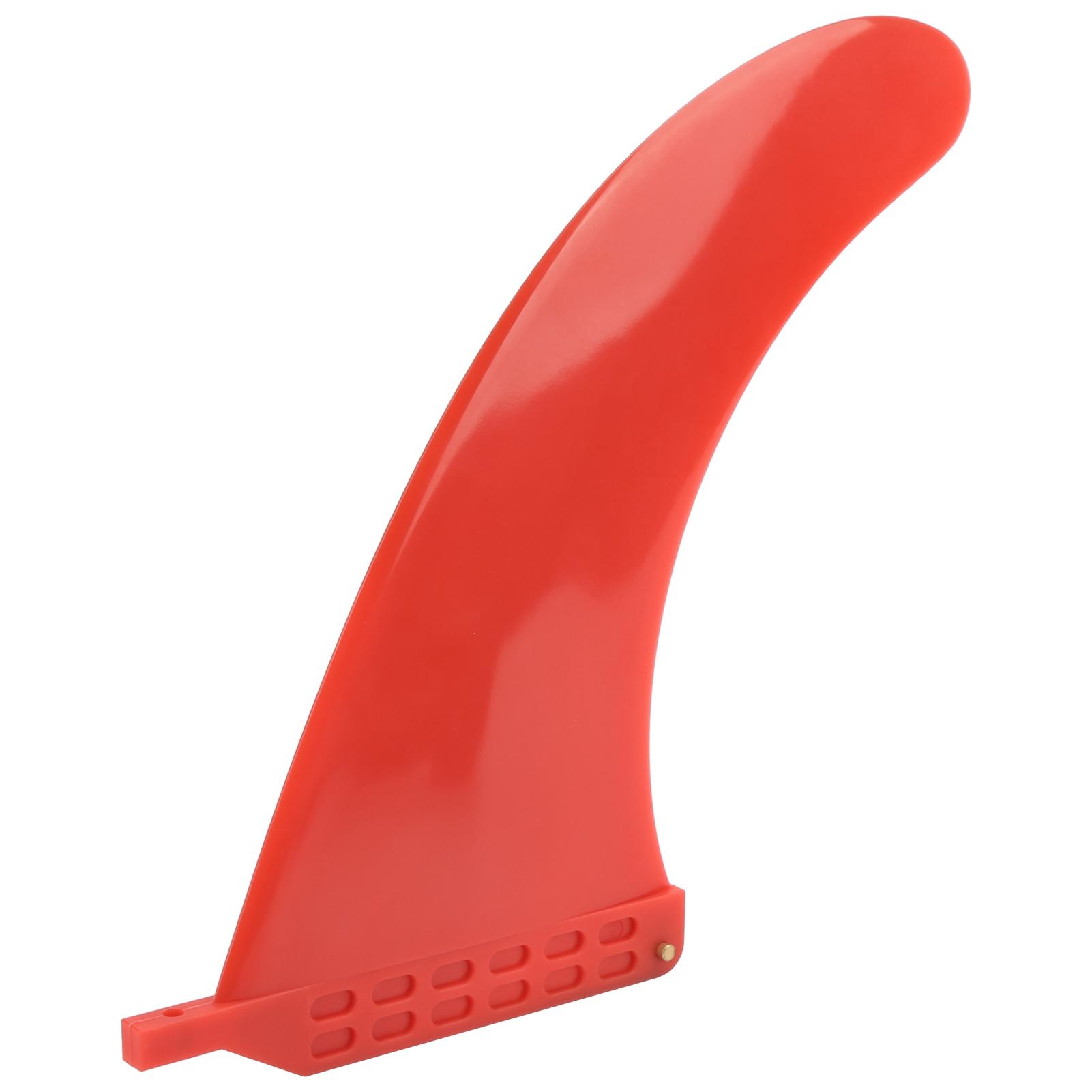 Surfboard Fin Umweltfreundliches PVC Surf SUP Paddle Board Finnen für Longboard Surfboard HeckRot