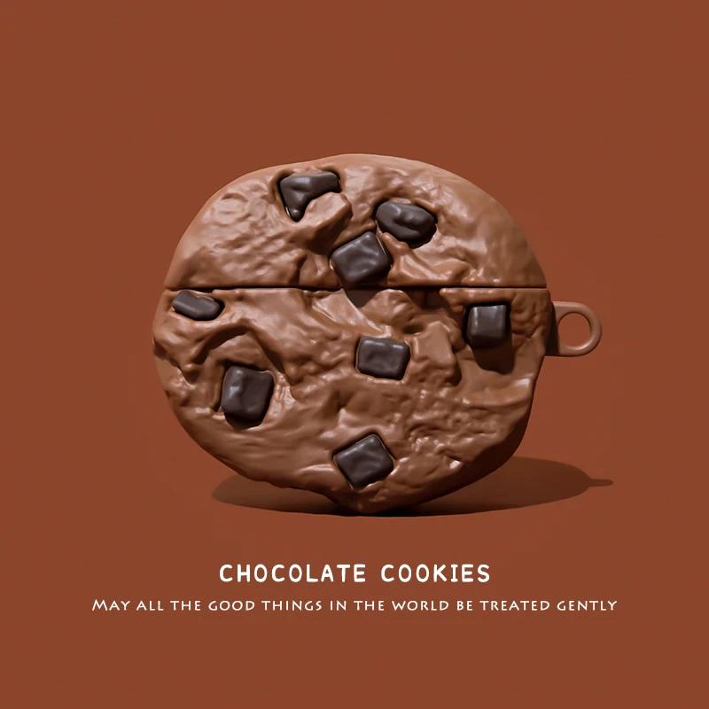 Schokoladenhülle für AirPods 4 2024 3D-Kopfhörerhülle für AirPods 1 2 3 Pro Hai-Kopfhörerhülle für AirPods Pro 2 Hülle for AirPods Pro 2