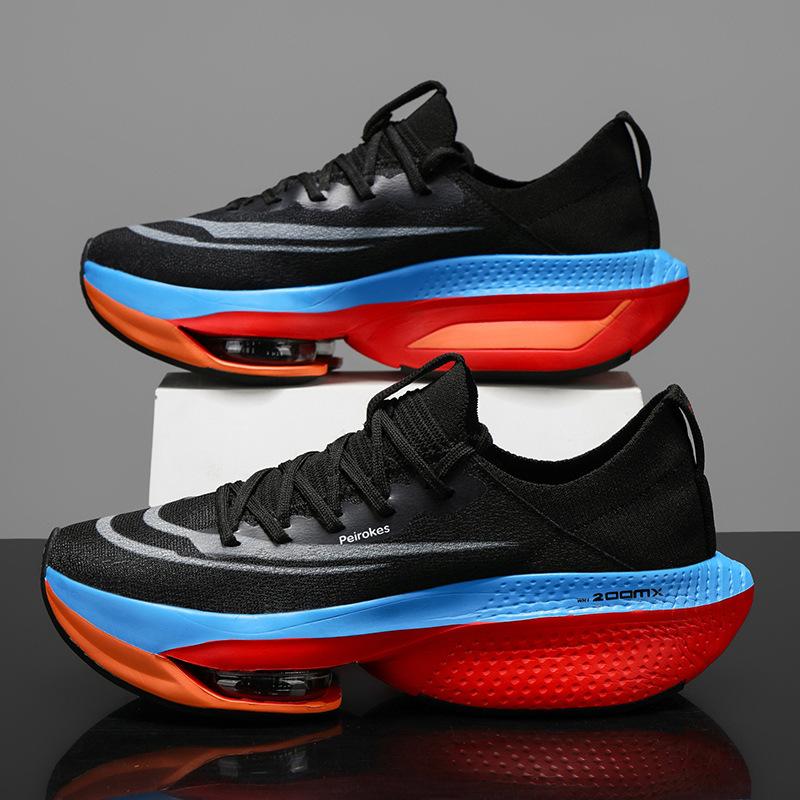 Mode 2025 Neue Herren Air Cushion Laufschuhe Atmungsaktives Mesh Stoßdämpfung Marathon Sportlich Unisex Paar Mode Sneaker 43