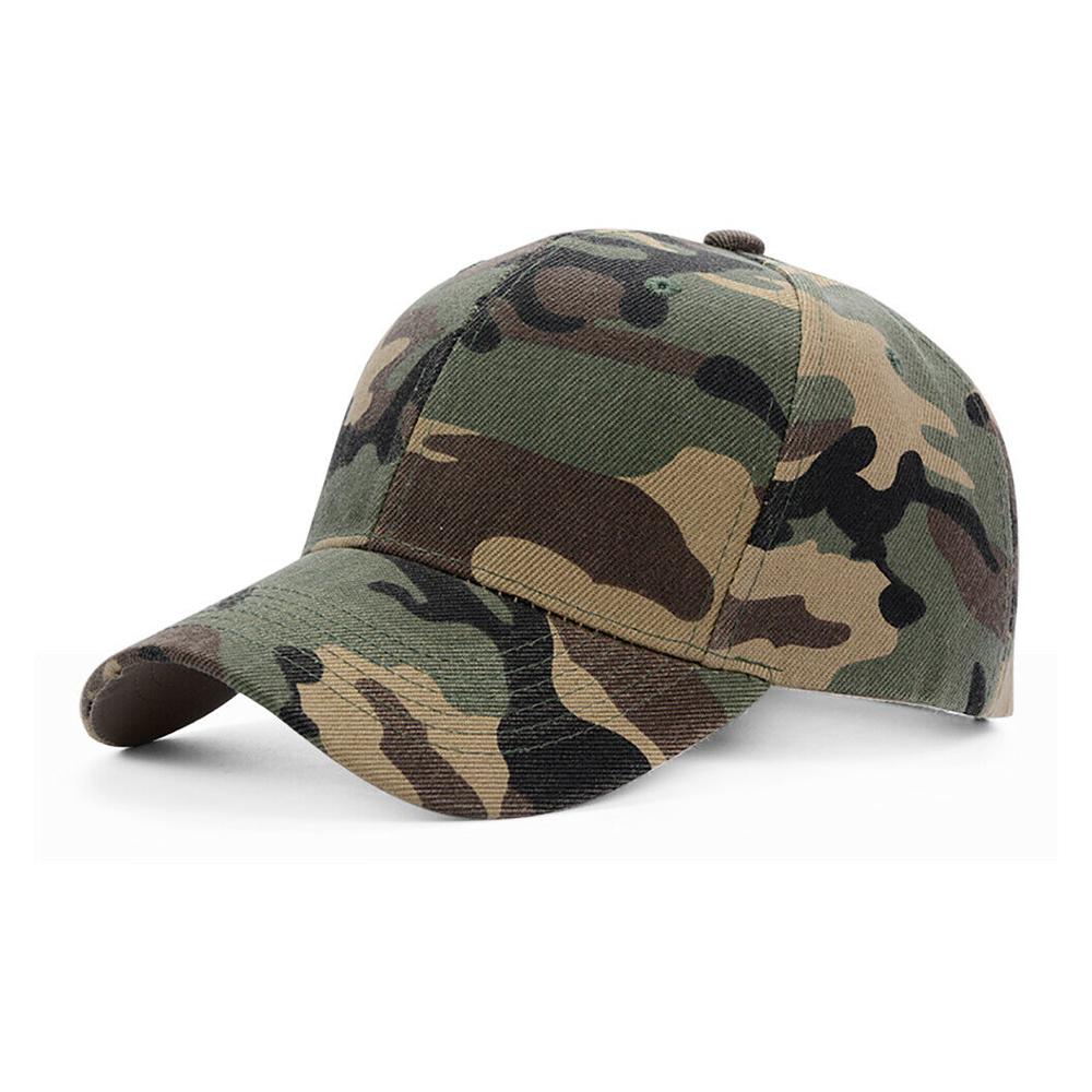 Baseballkappe, Armee-Camouflage, Hut, EU, Herren, Trucker, Militär, Outdoor, Tarnung, Damen grün