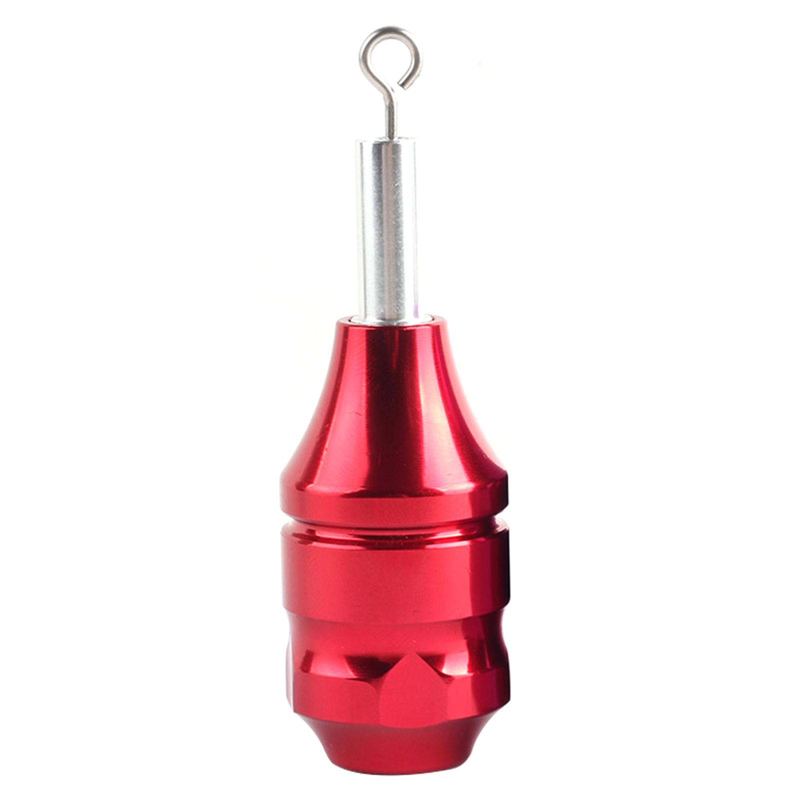 Tattoo-Ausrüstung, 25-mm-Griff, Tattoo-Nadelgriff, ergonomischer Tattoo-Griff, Tattoo-Patronengriff rot