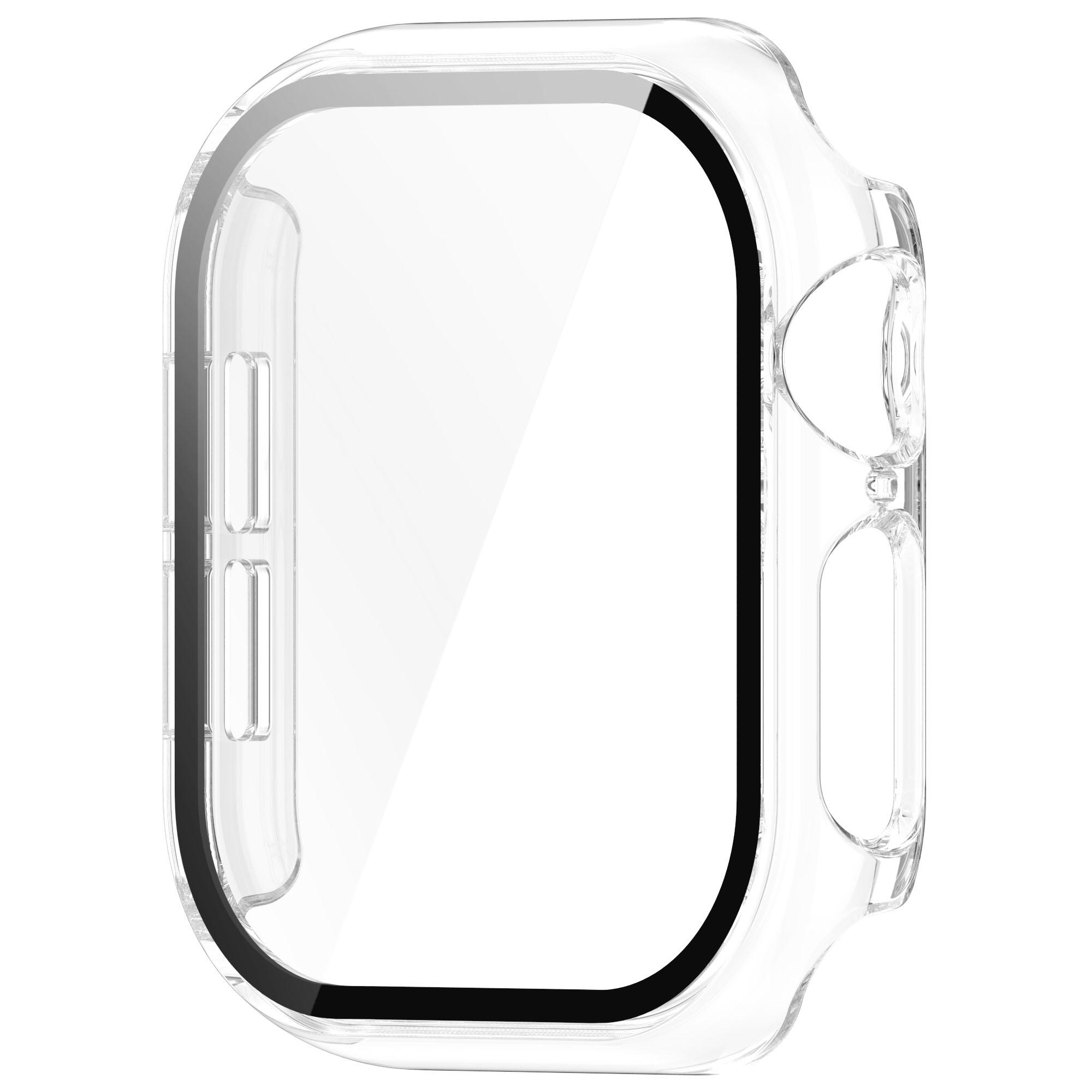 Vollschützende Hülle Abdeckung Schale Für Apple Watch 10 46mm 42mm Smartwatch Zubehör Rahmenhüllen 360 TPU Bildschirmschutz Neu for Apple 10 42mm transparent
