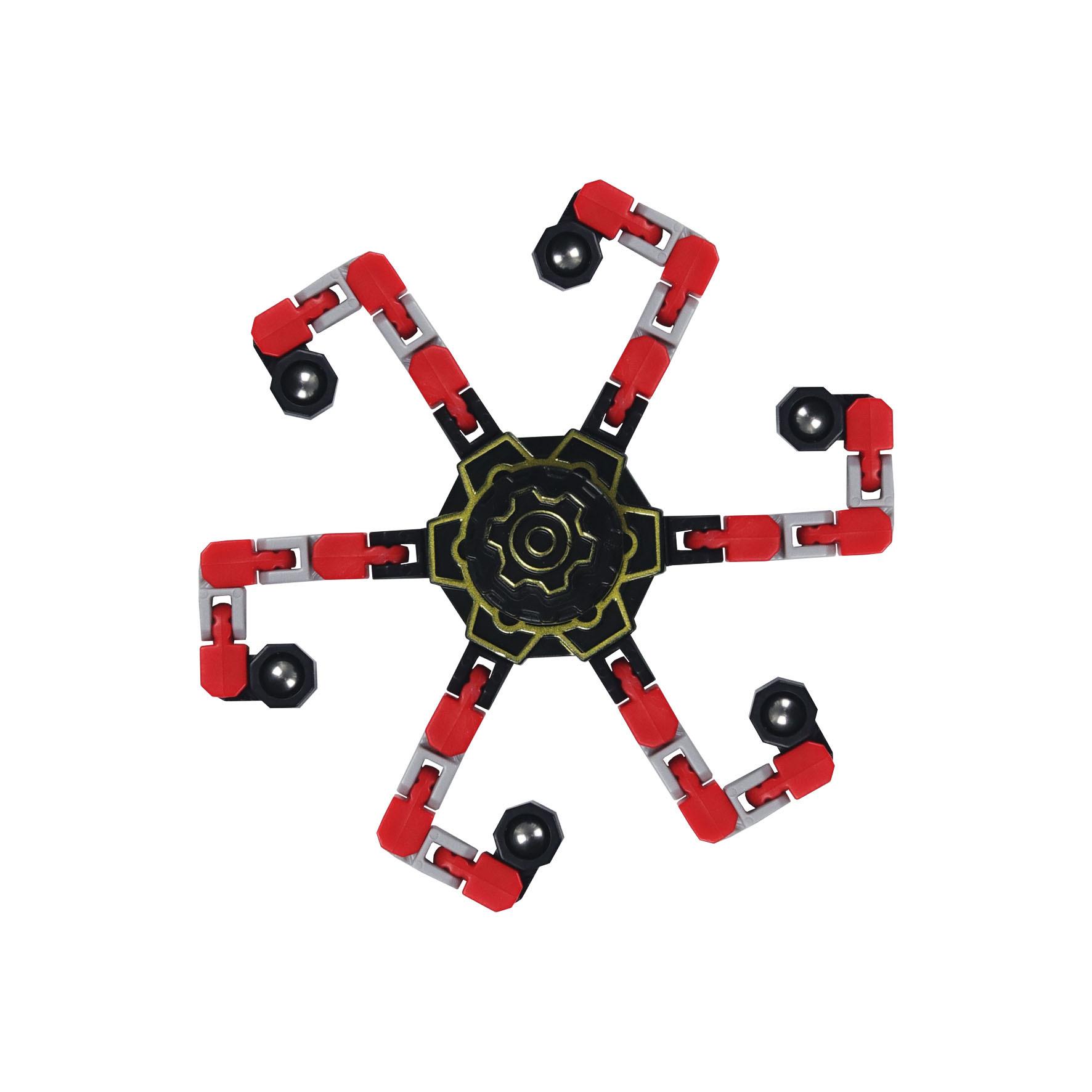 Fidget Spinner Spielzeug Transformierbarer Ketten Roboter Finger Spielzeug ideal für Kinder und Erwachsene Stressabbau Sensorisches Spielzeug Fingerspitzen Gyroskope