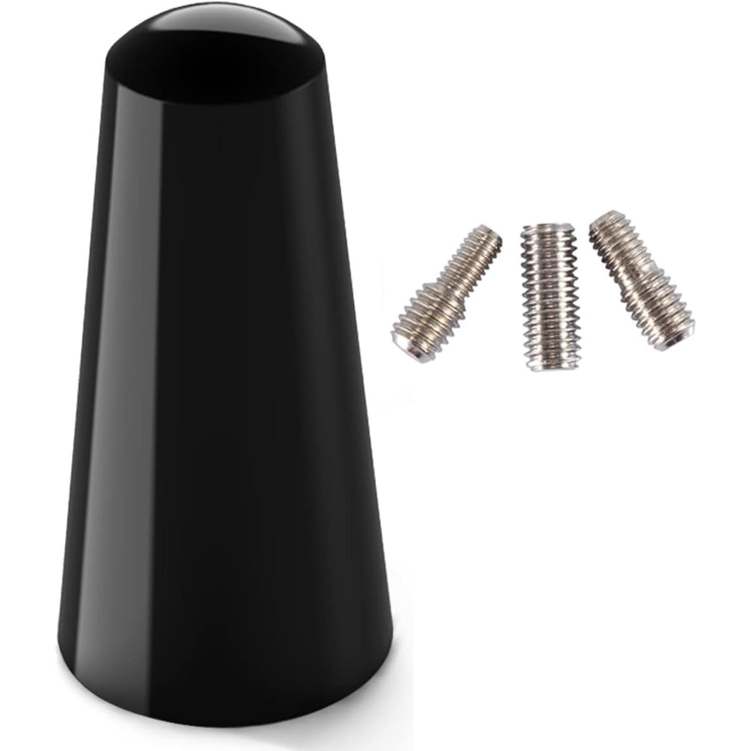 Antennenstab Kurzstab Tuning Autoantenne Universal Radio FM AM DAB+ Dachantenne Auto Kurz 3cm schwarz