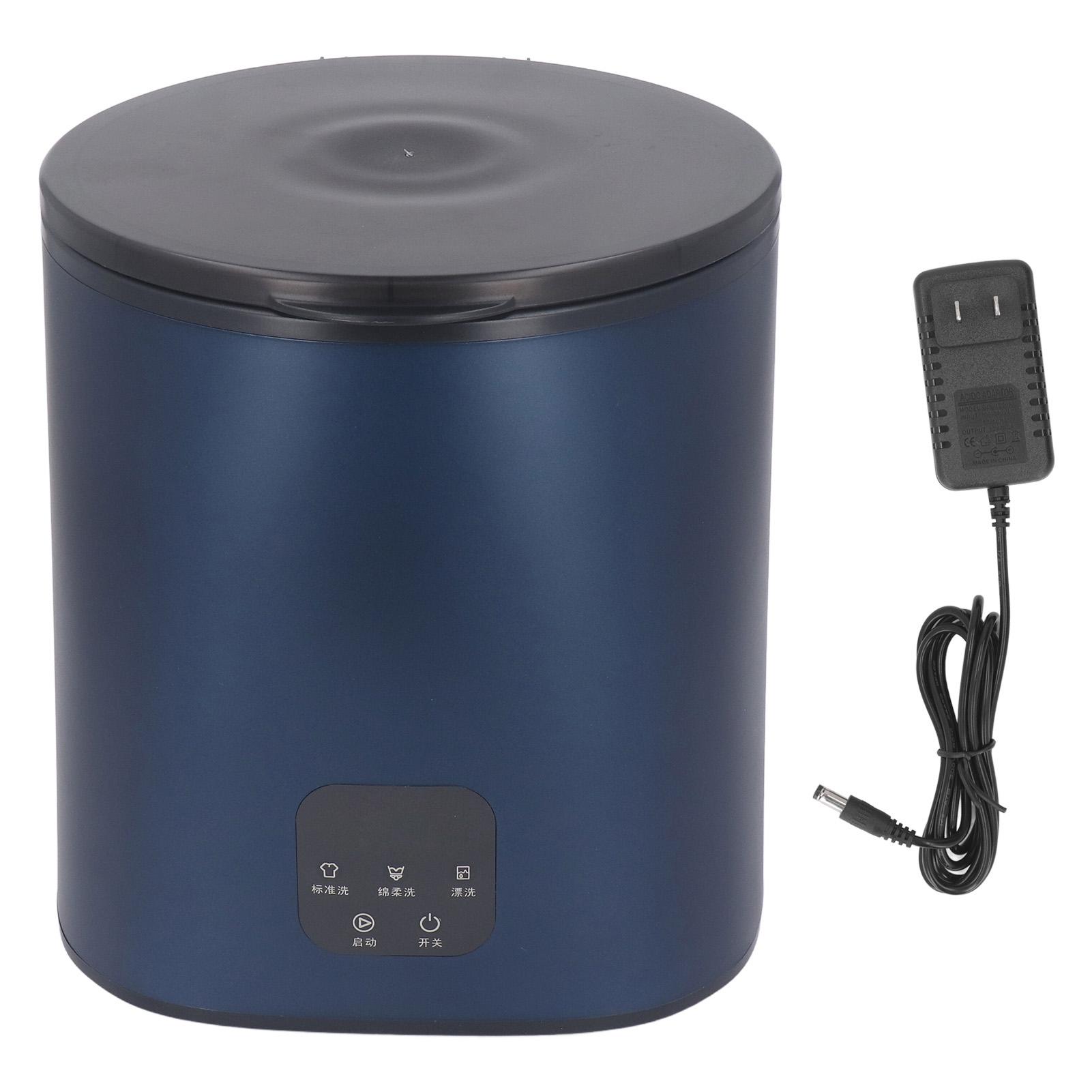 Mini-Waschmaschine DC12V 5L Fassungsvermögen 12000P 15W Aufladen Automatische Kleine Waschmaschine