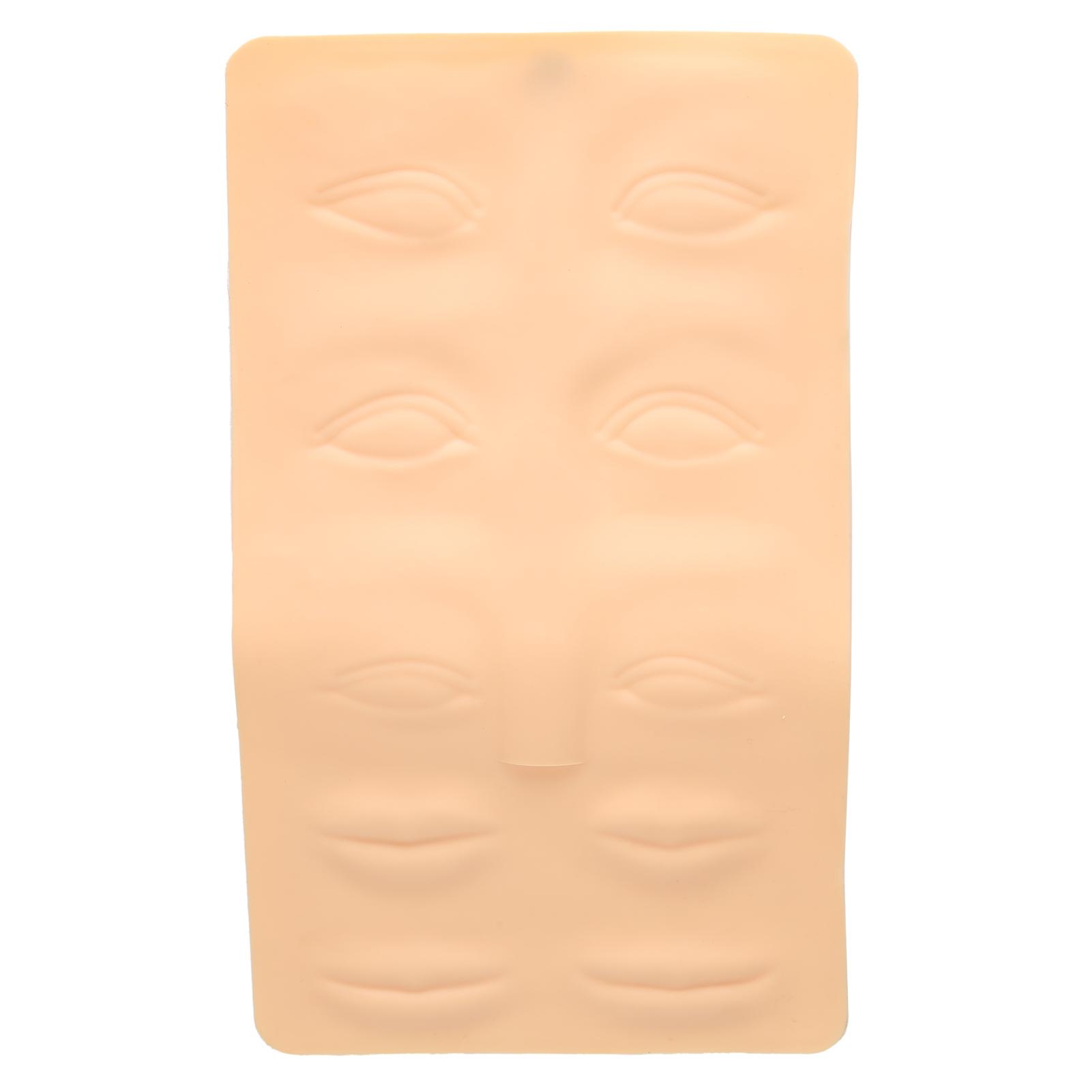 Anfänger Tattoo Übungshaut Silikon Augenbrauen Lippen Augen Microblading Tattoo Übungshaut