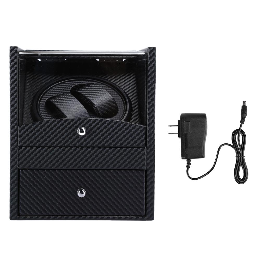 Automatische Uhrenbewegerbox, Display-Aufbewahrungsbox für Armbanduhren, mechanische Uhren, 110?240 V US-Stecker