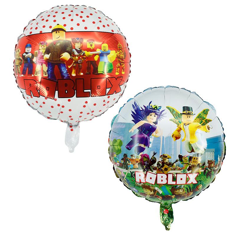 Roblox 18 Zoll runder Folienballon Charakterballon Geburtstagsfeierballon design 1
