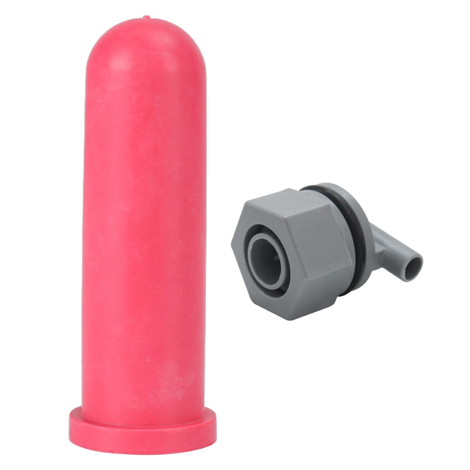 1 Satz Vieh Schnuller Milch Futtereimer Schnuller Milch Trinknippel mit Ventil Nutztierfütterung