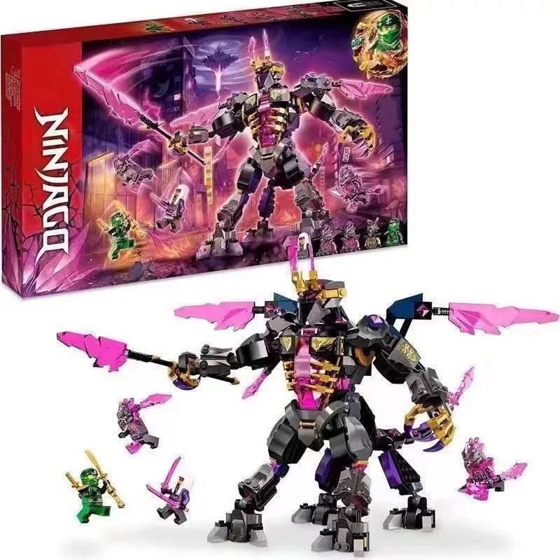 Ninjago Der Kristallkönig Baustein Modell Spielzeug für Jungen Kinder Sammlerstück Geschenk