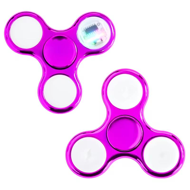 Hochwertige LED Hochwertiger Fidget Hochwertiger Spinner Hochwertiges Regenbogen Hochwertig Leuchtend Hochwertige Hand Hochwertiger Spinner rosa