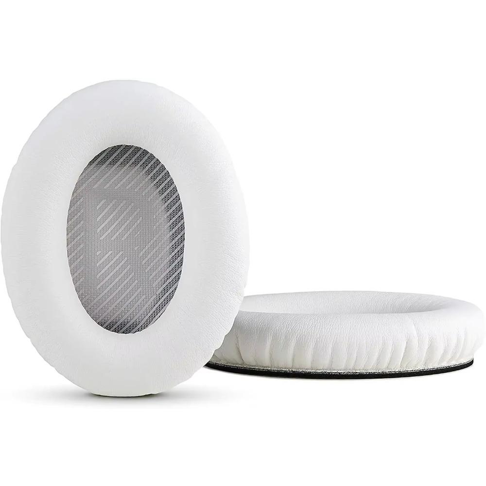 Ersatz-Ohrpolster für Bose Quiet Comfort 35 (QC35) und QuietComfort 35 II (QC35 II) Kopfhörer weiß