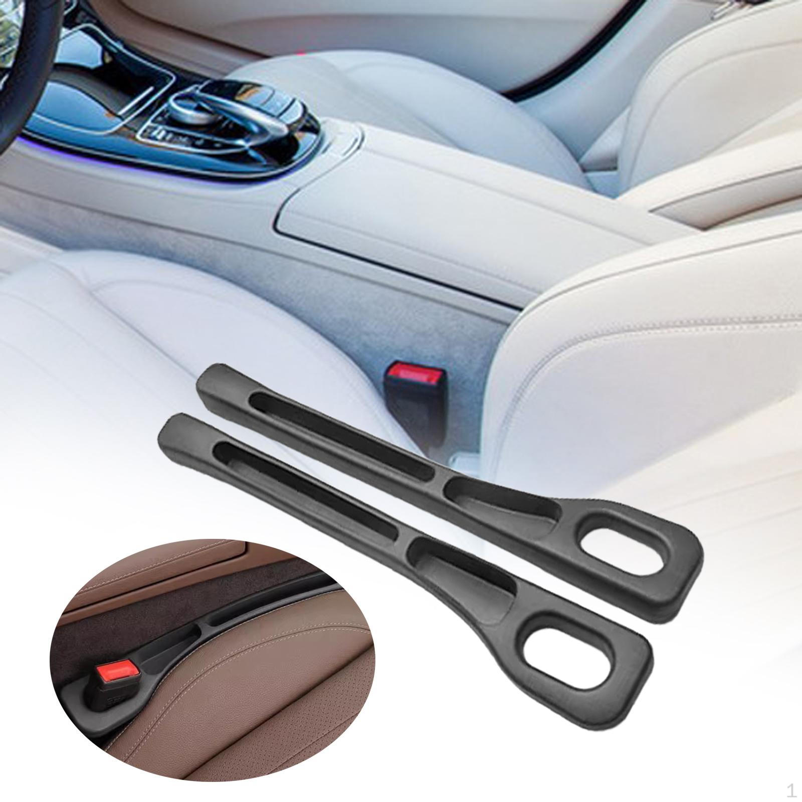 2 stück Auto Sitz Lücke Füller Organizer Konsole Seite Lagerung Box, Blocker, Innen schwarz