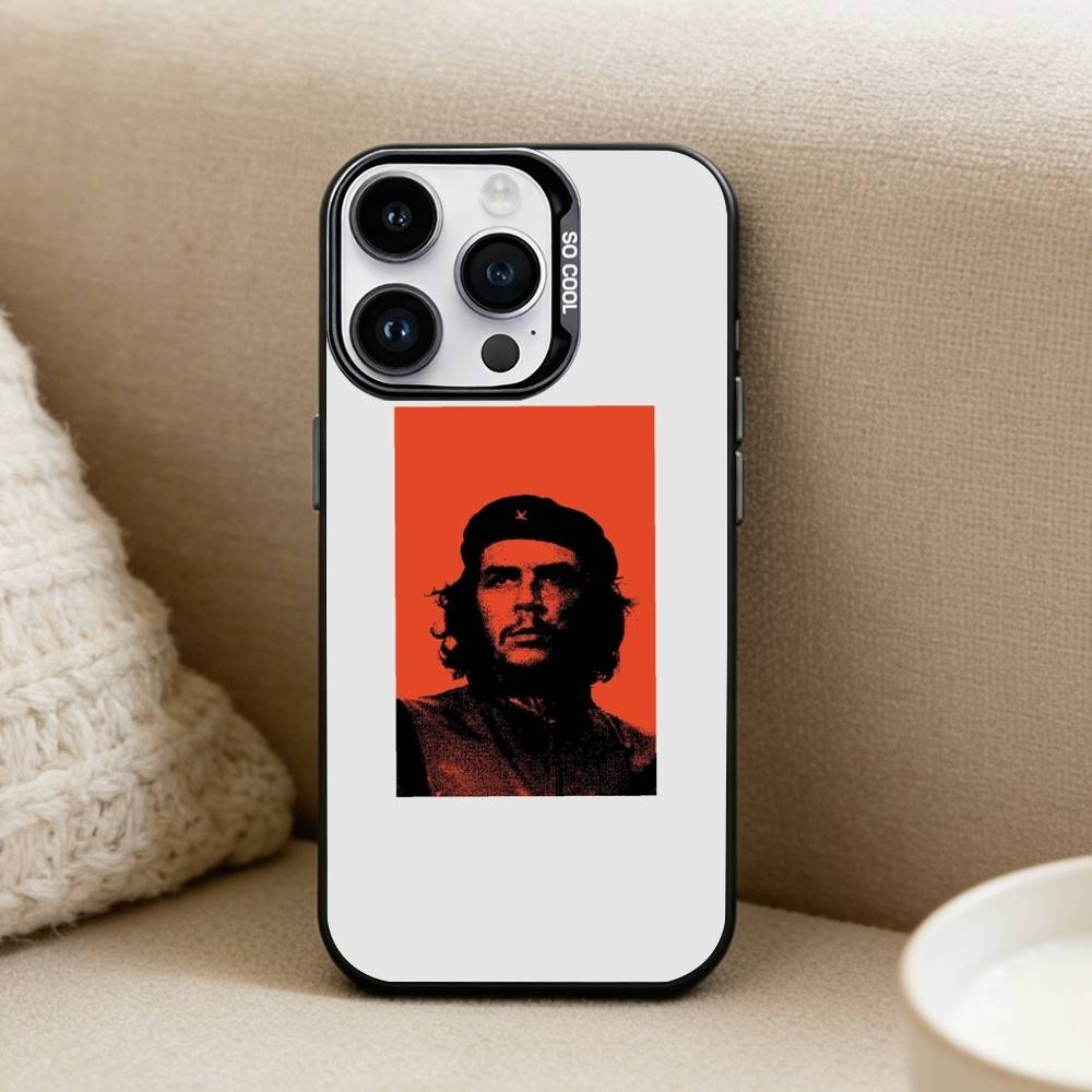 Che Guevara Handyhülle Für iPhone17, 16,15,14,13,12 Pro Max Schwarz Süßigkeit Matt Stoßfeste Hülle iPhone17air