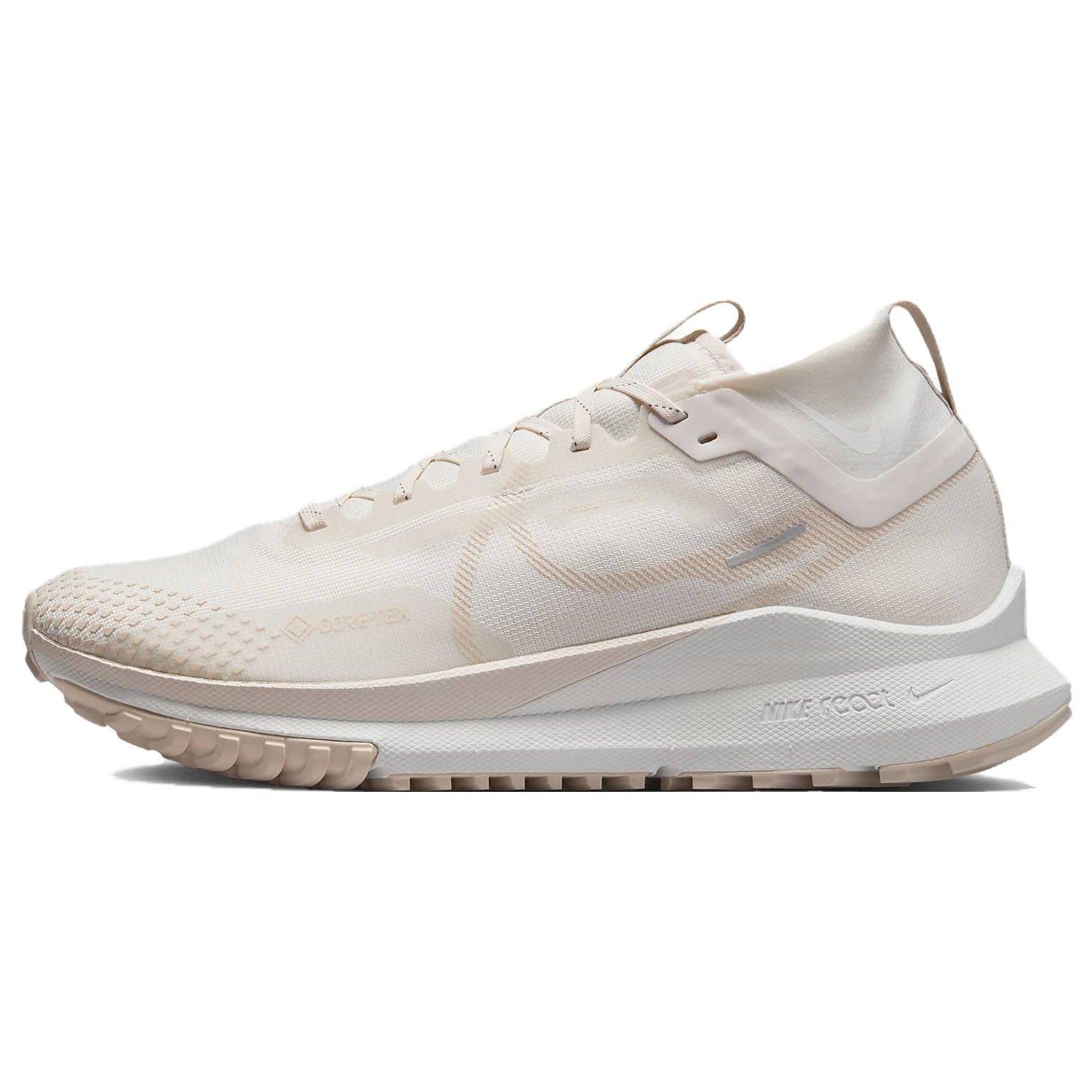 Nike React Pegasus Trail 4 GORE-TEX Phantom Light Orewood Brown Unisex-Sneaker Creme Summit-White DJ7926-007 40
