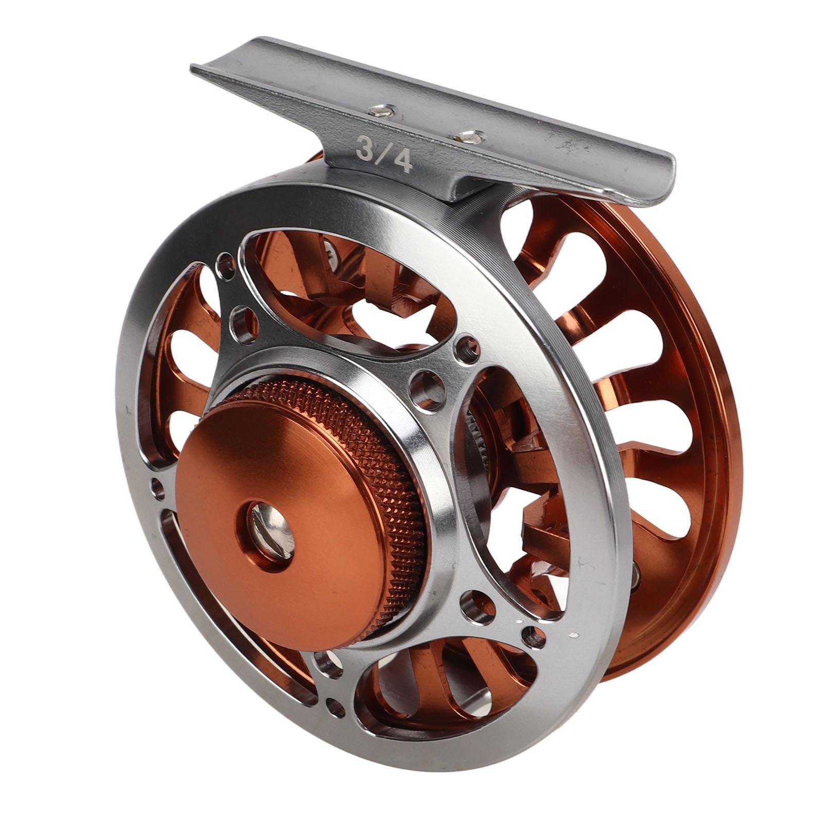 Fly Fishing Reel Effizientes Bremsen 3 Lager 2 Farben Anpassung CNC Verarbeitung 34 Fly Reel für