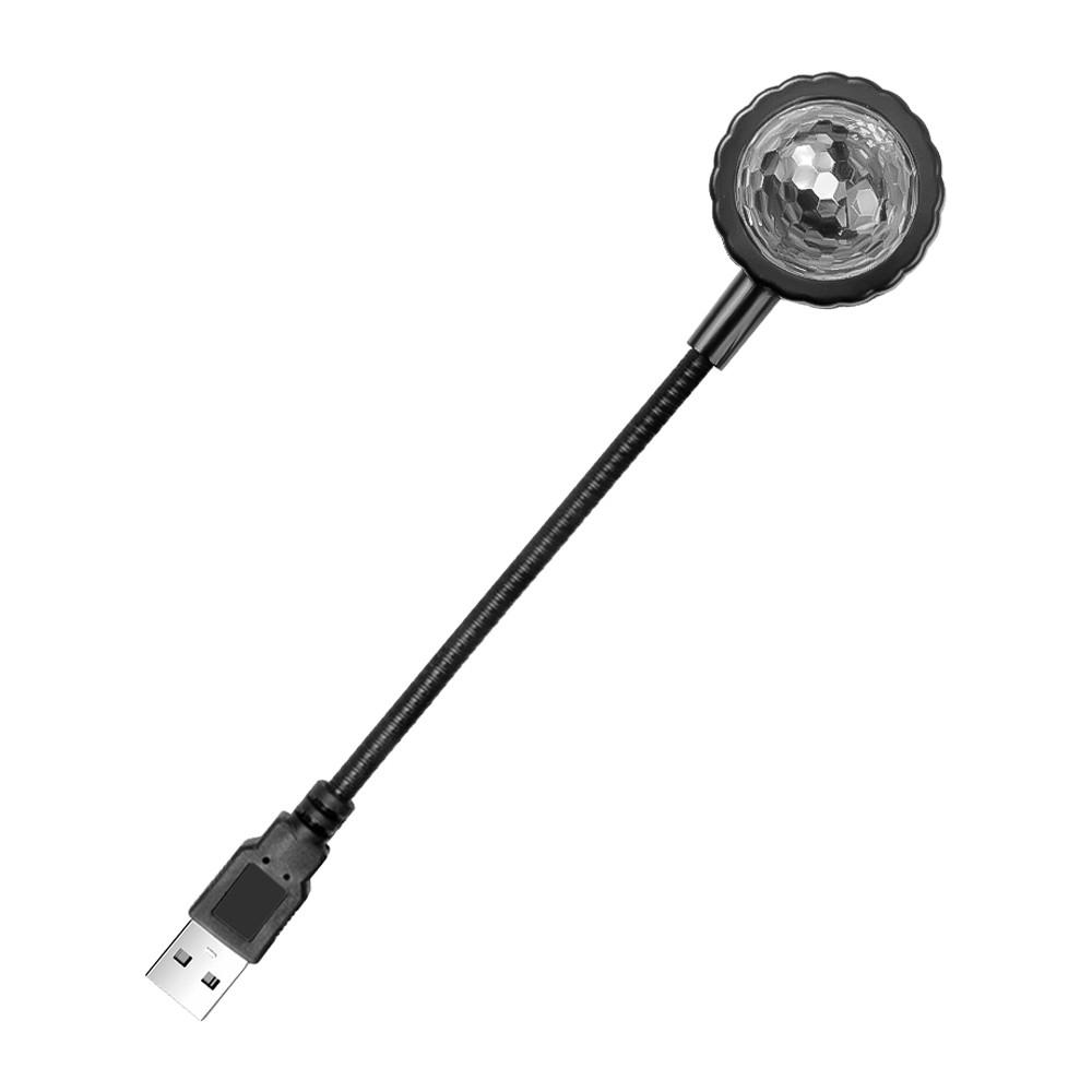 3W Auto Atmosphäre Lichter Auto Dach Projektor Licht DJ Licht Disco Party Umgebungs Dekoration Lampe USB Port RGB auto Dekoration Soundlights