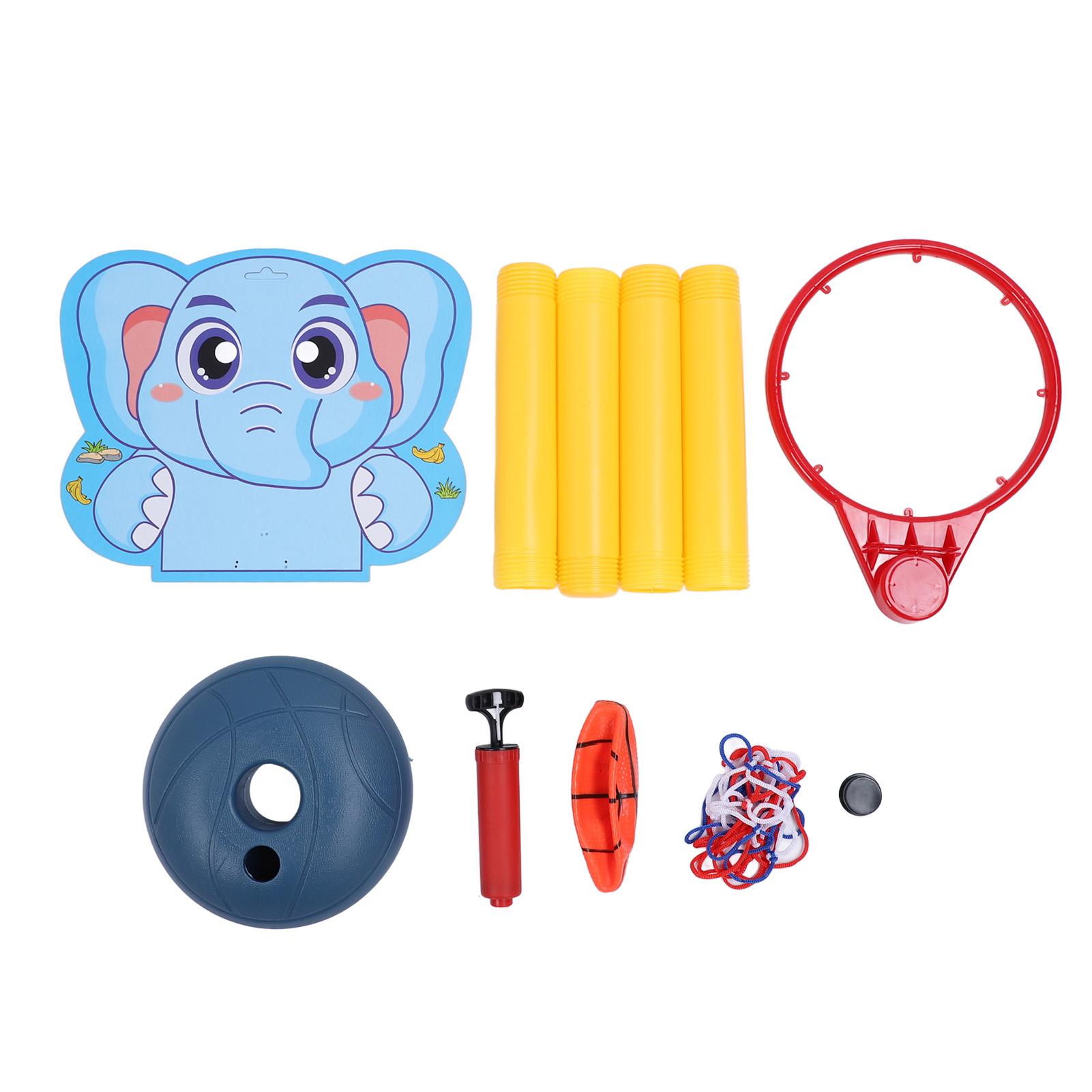 Kleinkind Basketballkorb Set Höhenverstellbarer Basketballkorb Spielzeug für Zuhause Kindergarten Innen