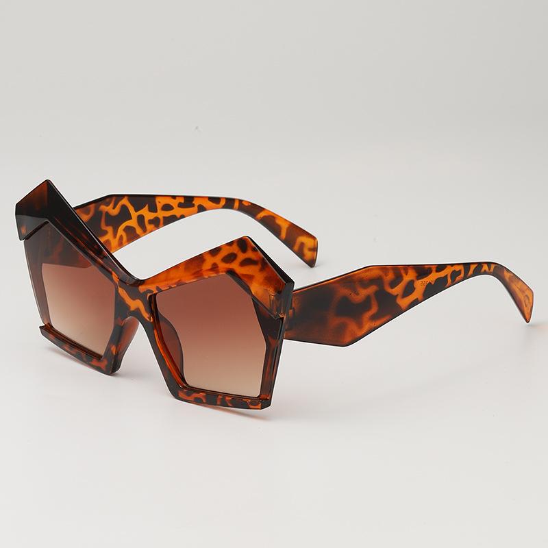 Neue Vintage quadratische Sonnenbrillen für Damen Herren Speziell geformte Sonnenbrillen Damen Brillen Oculos De Sol Unisex MULTI