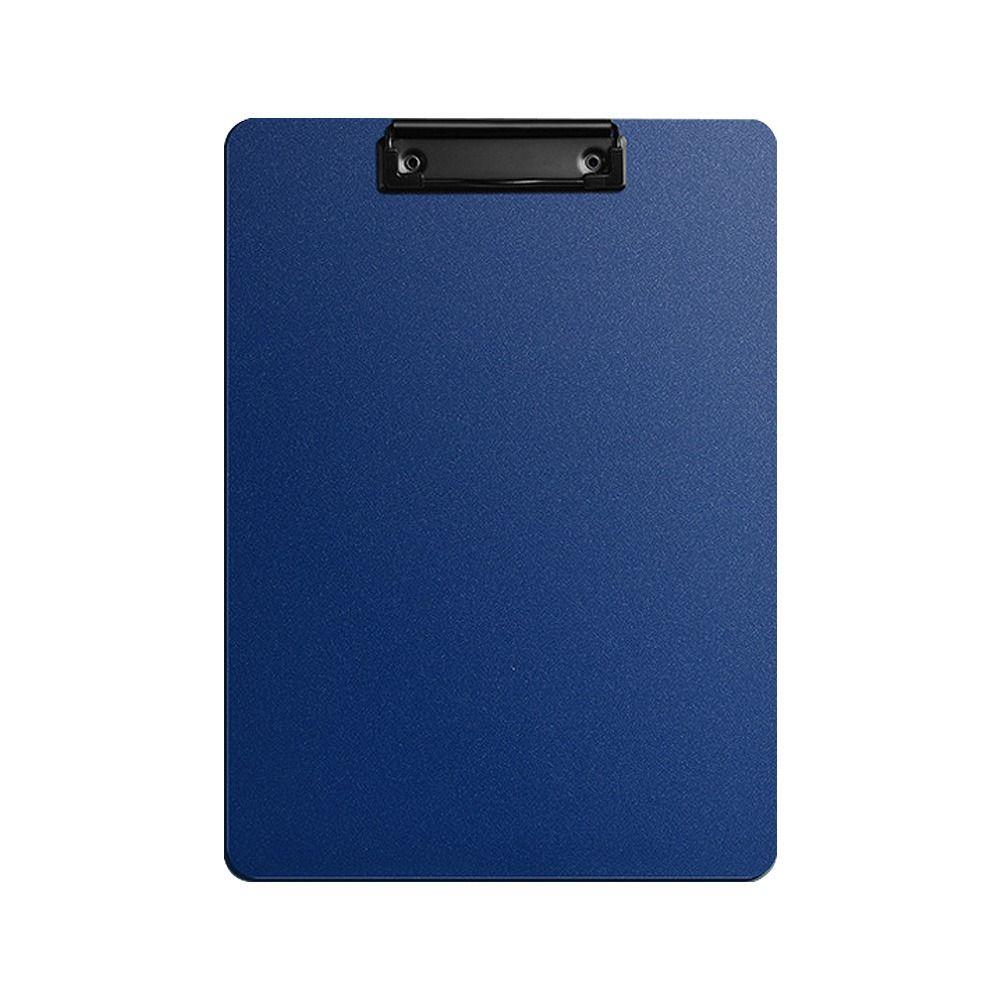 Schulbedarf Zwischenablage Schreibblock PP Board Clips Neue A4 Datei Ordner Student blau