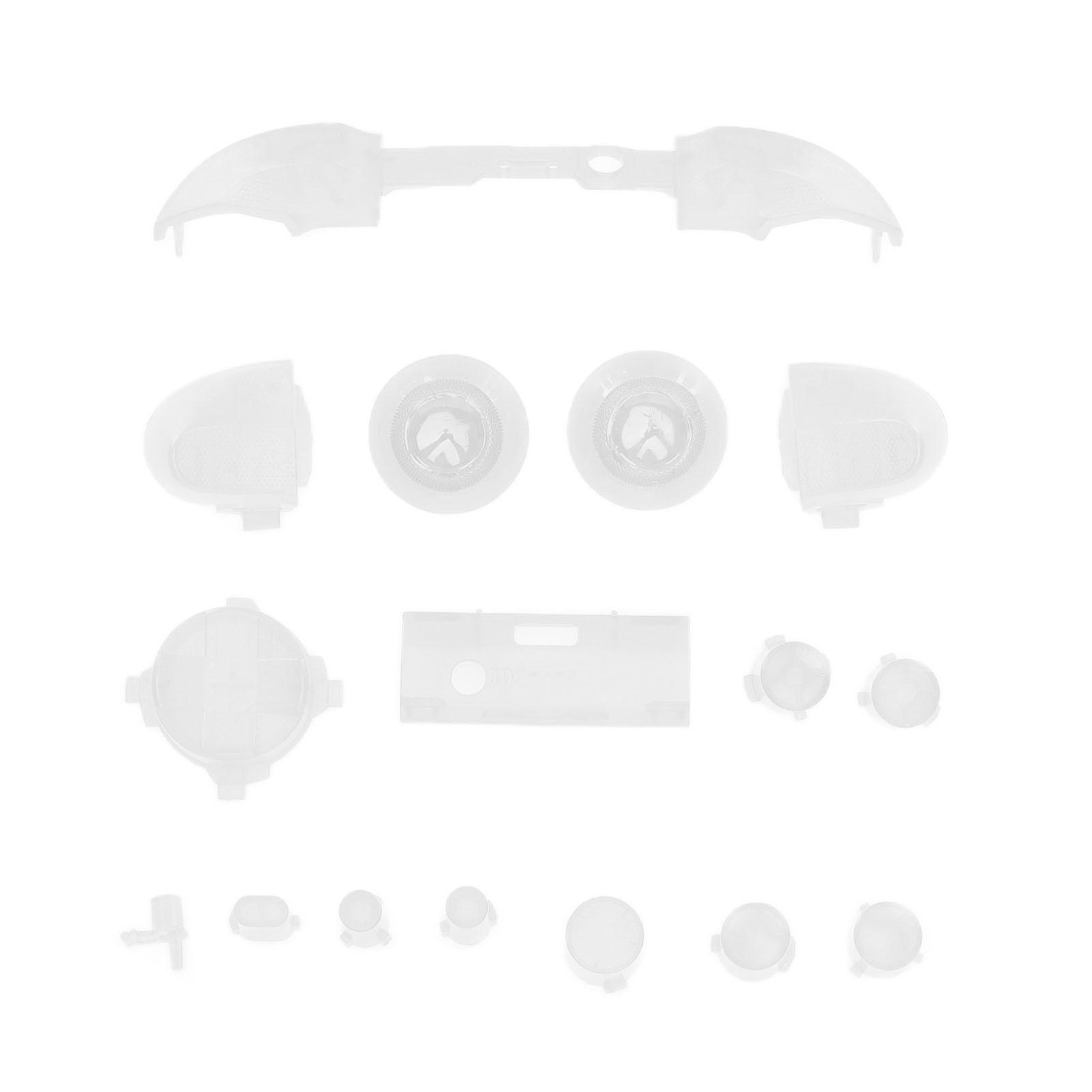 Komplette Tasten Mod Kits Trigger Komplettes Trigger Modul Set für XBOX Series X für XBOX Series S transparente weiße