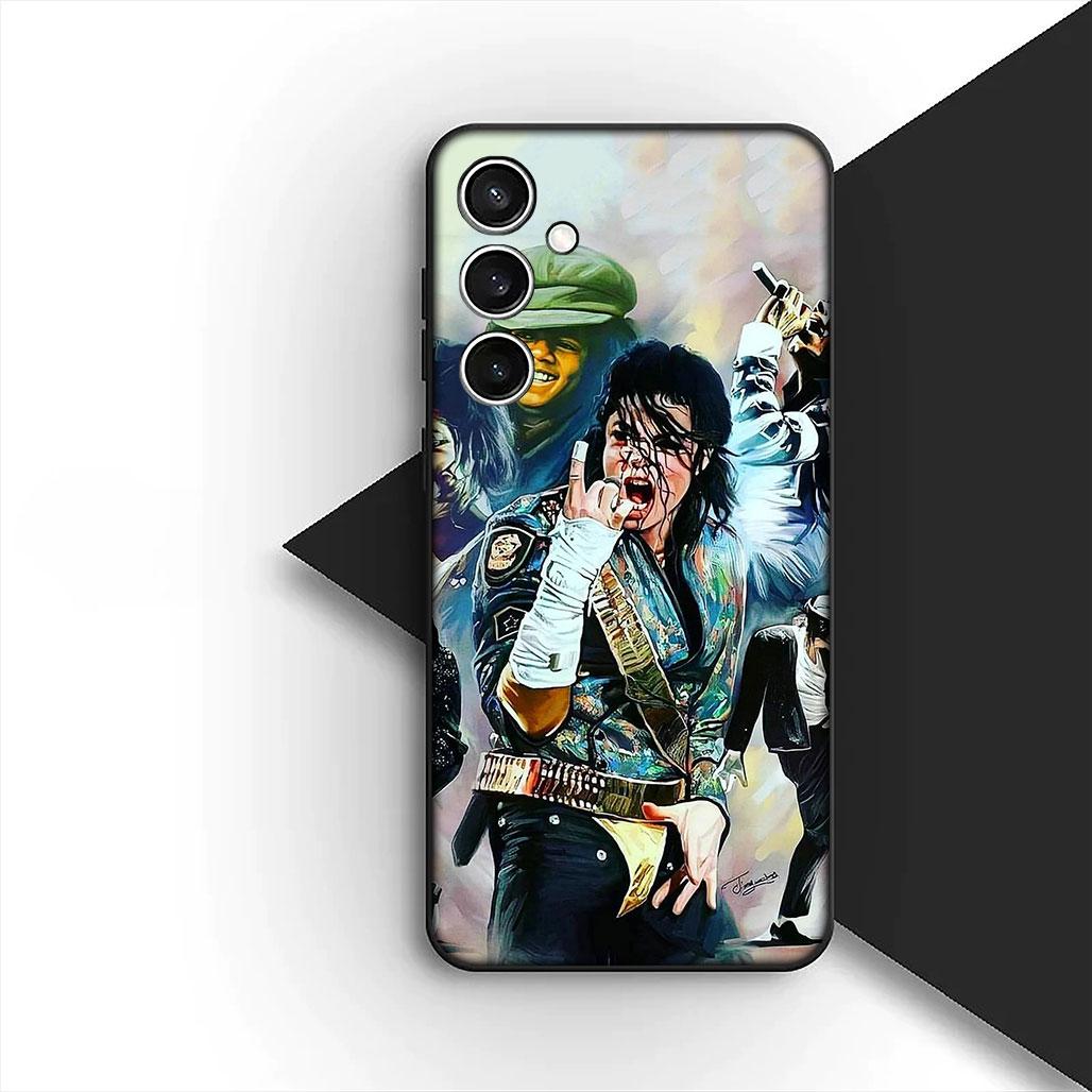 M-Michaels Poster J-Jacksons Silikonhülle für Huawei P30 P20 Mate 20 Lite Pro Y9 Y7 Y6P Y7A 2019 Y9A P Smart Hülle Handyhülle Huawei P20 lite