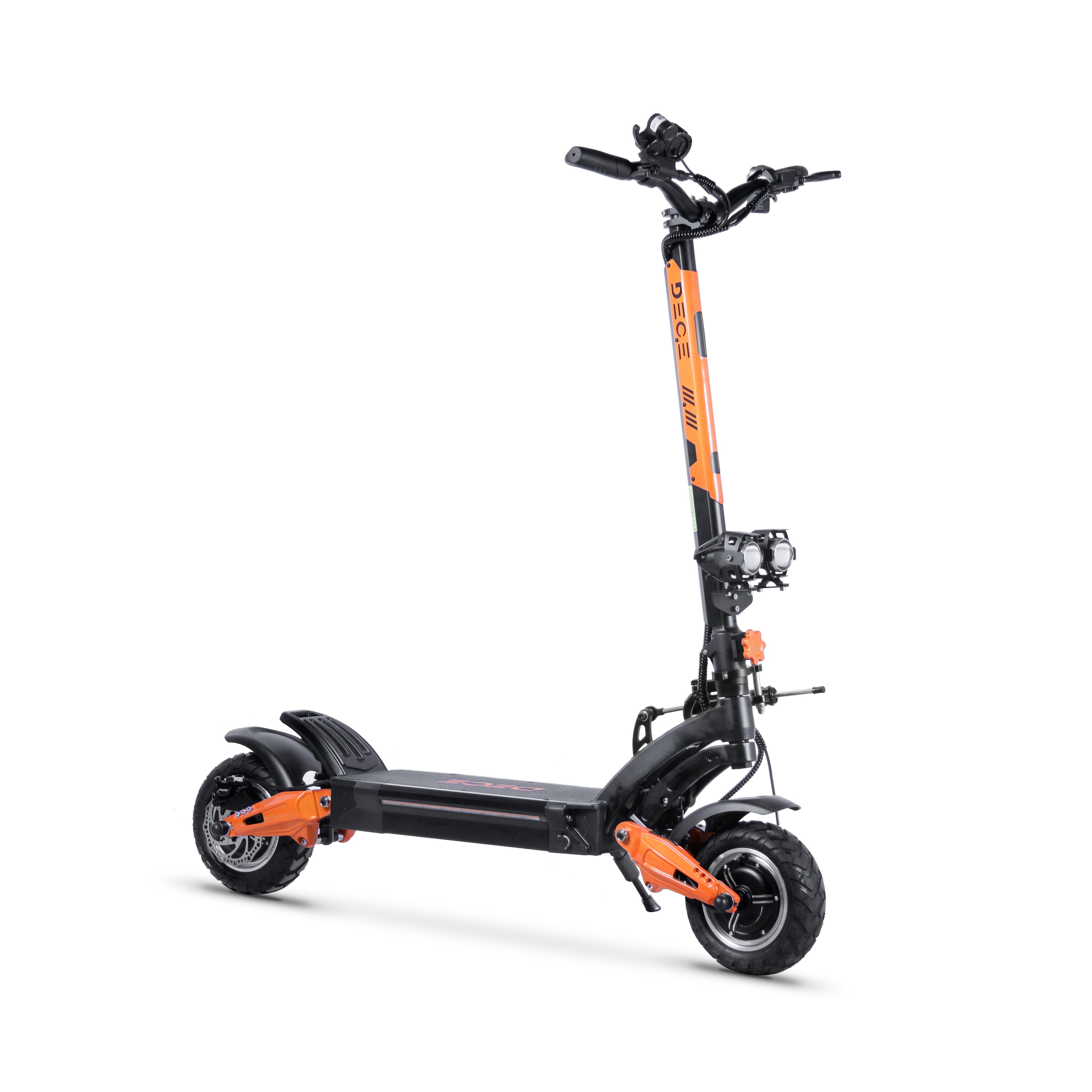 DECE DES19 All-Terrain Erwachsener Elektroroller 1600W * 2 Motor 60V23.4AH Batterie 10 Zoll Offroad Outdoor Elektroroller