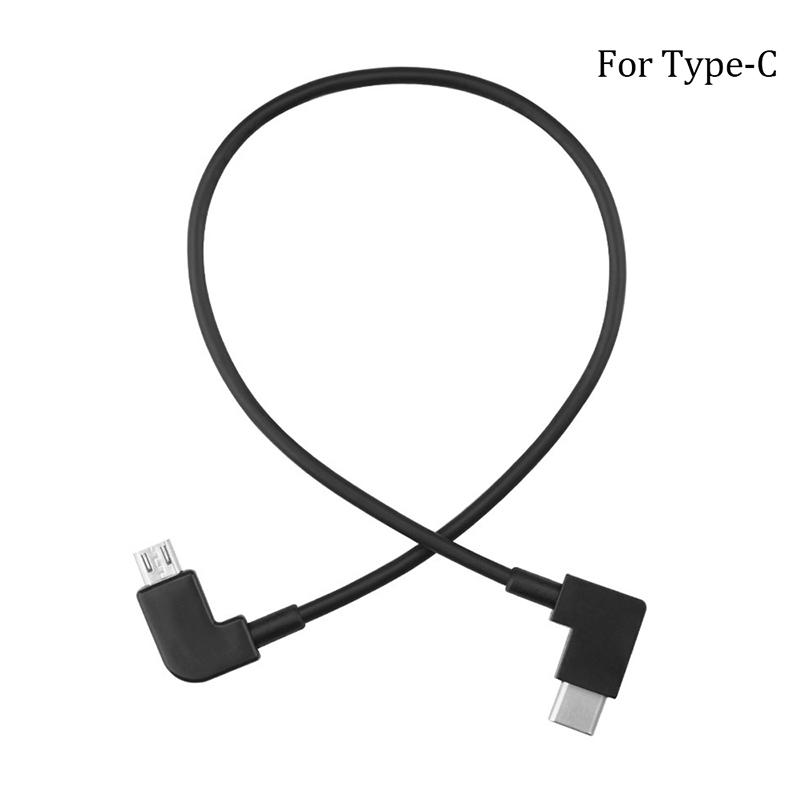 Otg-Datenkabel für Dji Mavic Mini Pro Air Spark Drone Typ-C Micro-USB-Adapter For Type-C black