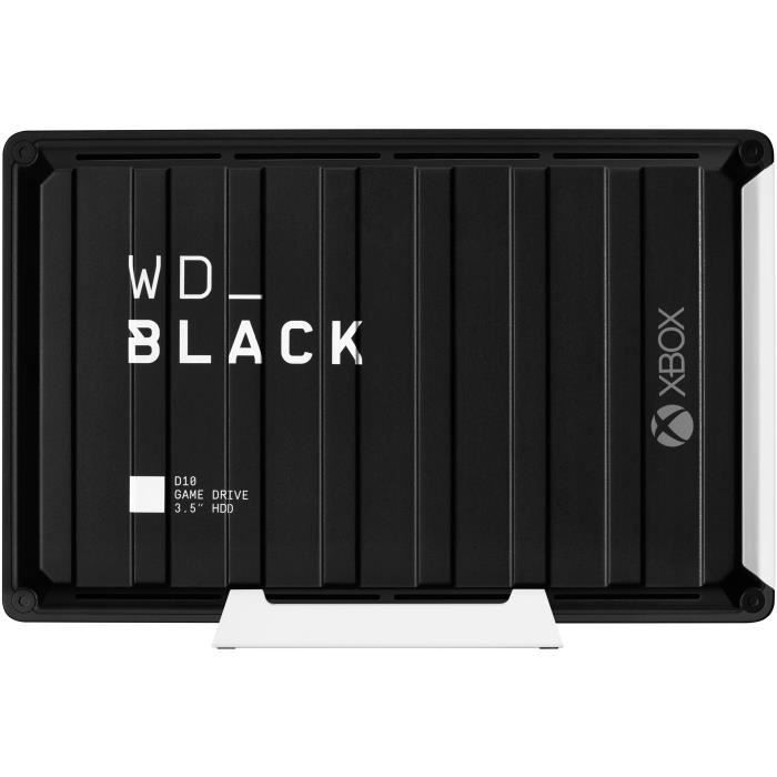 WD_BLACK D10 Game Drive - Externe Gaming-Festplatte - 12TB - Xbox One™ + Kostenloses 1-Monats-Abonnement für Xbox Game Pass