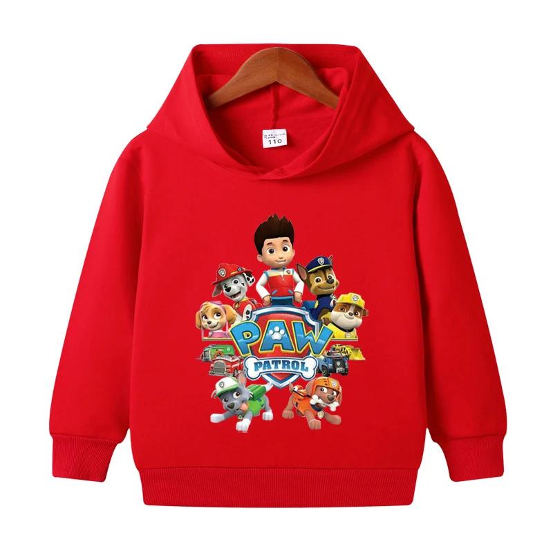 Kinder Paw Patrol Hoodie Kinderkleidung Für Mädchen Baby Jungen Kleidung Frühling Herbst Sweatshirts Jungen Cartoon Kleidung Hoodie 140 schokoladenbraun