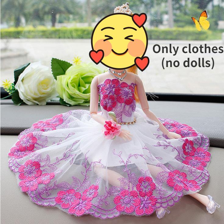 30CM Mini Puppe Sammlung Kleidung Mädchen Spielzeug 3D Große Augen BJD Prinzessin Volle Outfits Kleider Sammlung Kinder Puppe geschenk