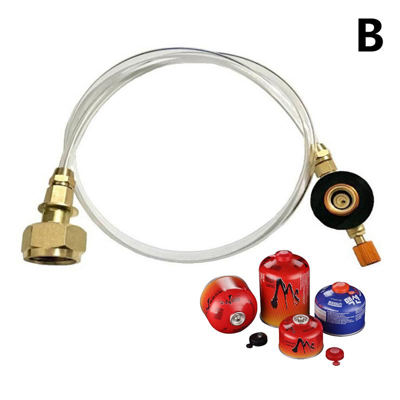 Outdoor Camping Gasherd Propan Nachfülladapter Lpg Flachzylinder Brenner Gas