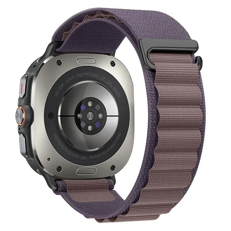 Alpine Loop für Samsung Galaxy Watch Ultra Armband 47mm Zubehör Sport Nylon Armband correa Galaxy watch ultra 7 Armband 47mm Galaxy Watch Ultra indigo