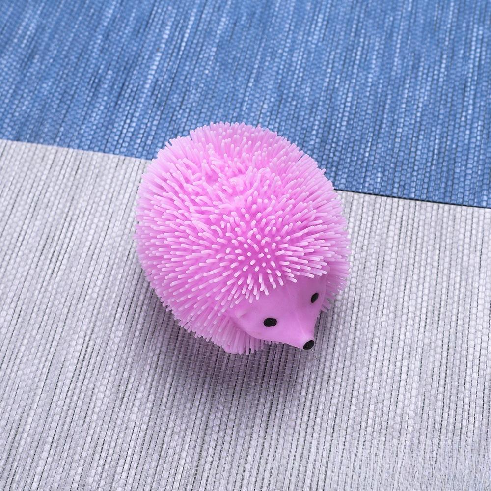Igel Quetschball Kneifen Lustig Niedlich Puppe Spielzeug Stachelige Bälle Spielzeug Glitzer Sensorisches Fidget Spielzeug Stressabbau für Menschen Bestes Geschenk