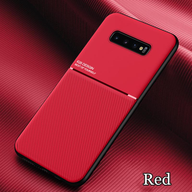 Für Samsung Galaxy S20 FE Ultra S10 Lite S9 S8 Plus S10E Magnet Shell Fall Abdeckung Für Samsung Note S 10 20 FE Ultra 9 8 Plus Samsung S10E rot