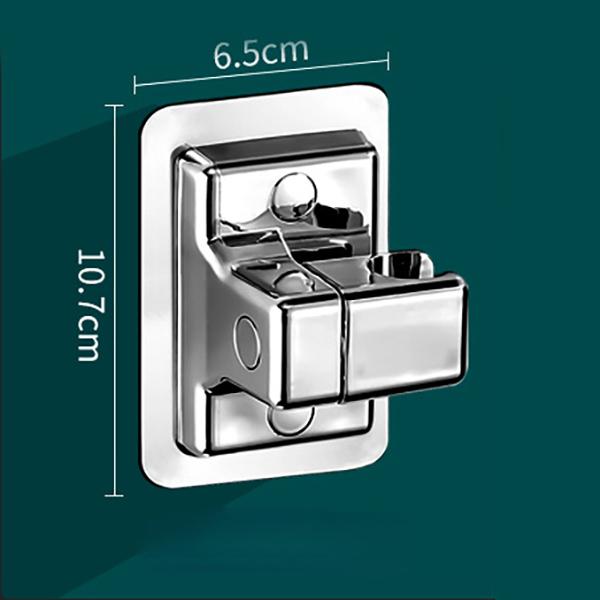 1pc Dusche Kopf Halter Einstellbare Wand Dusche Halter Selbst-Kleber Duschkopf Handheld Halterung Bad Zubehör