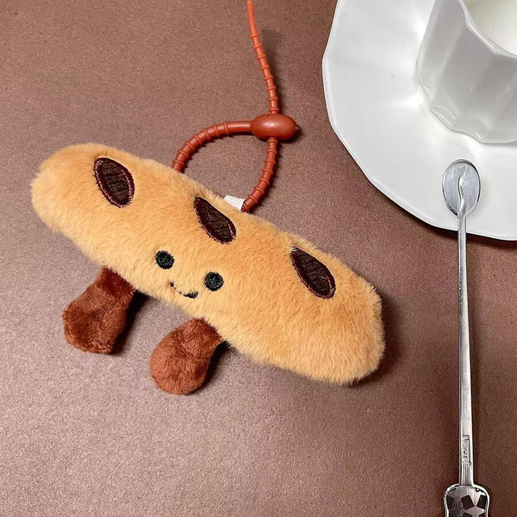 Tier Jellycat Plüsch Schlüsselanhänger Superweich PP Baumwolle Taschenanhänger Geschenk für Kinder Baguette