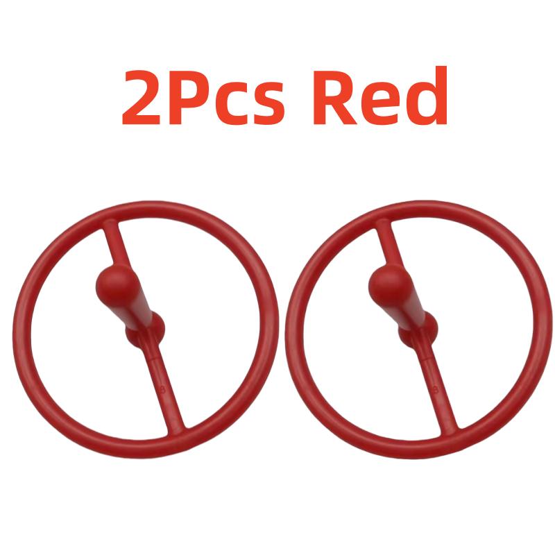 2 Stück Schwebendes Kreisel Kreatives Stressabbau-Spielzeug für Kinder Puzzle Tischplatte Fingerspitzen-Spielzeug Geeignet für Kinder red