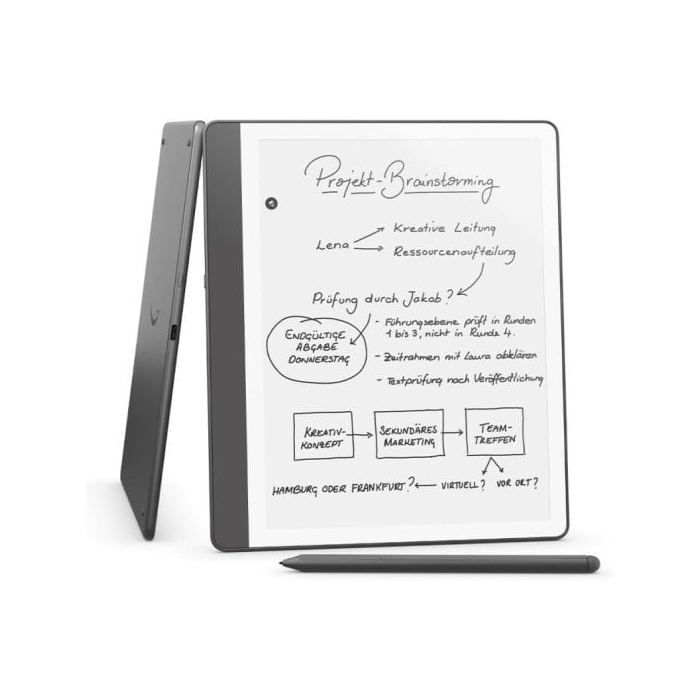 Amazon Kindle Scribe 2024 E-Reader 10,2 16GB Digitales Notizbuch mit Premium-Stift Wolframgrau