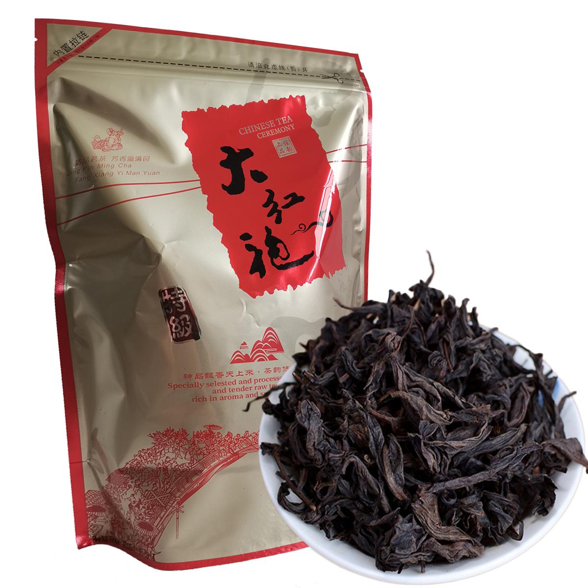 250g Da Hong Pao Tee, Bio-Oolong-Tee, chinesischer Wuyi-Schwarztee, Gesundheit, grüne Lebensmittel