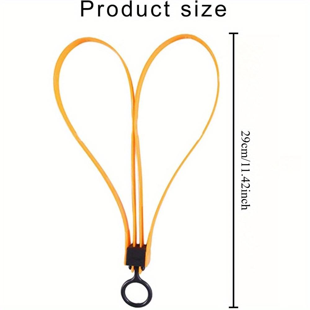Premium PA Nylon Taktische Fesseln Kabelbinder - Langlebige, vielseitige Kabelbinder im Handschellen-Stil in Orange, Gelb, Grün orange