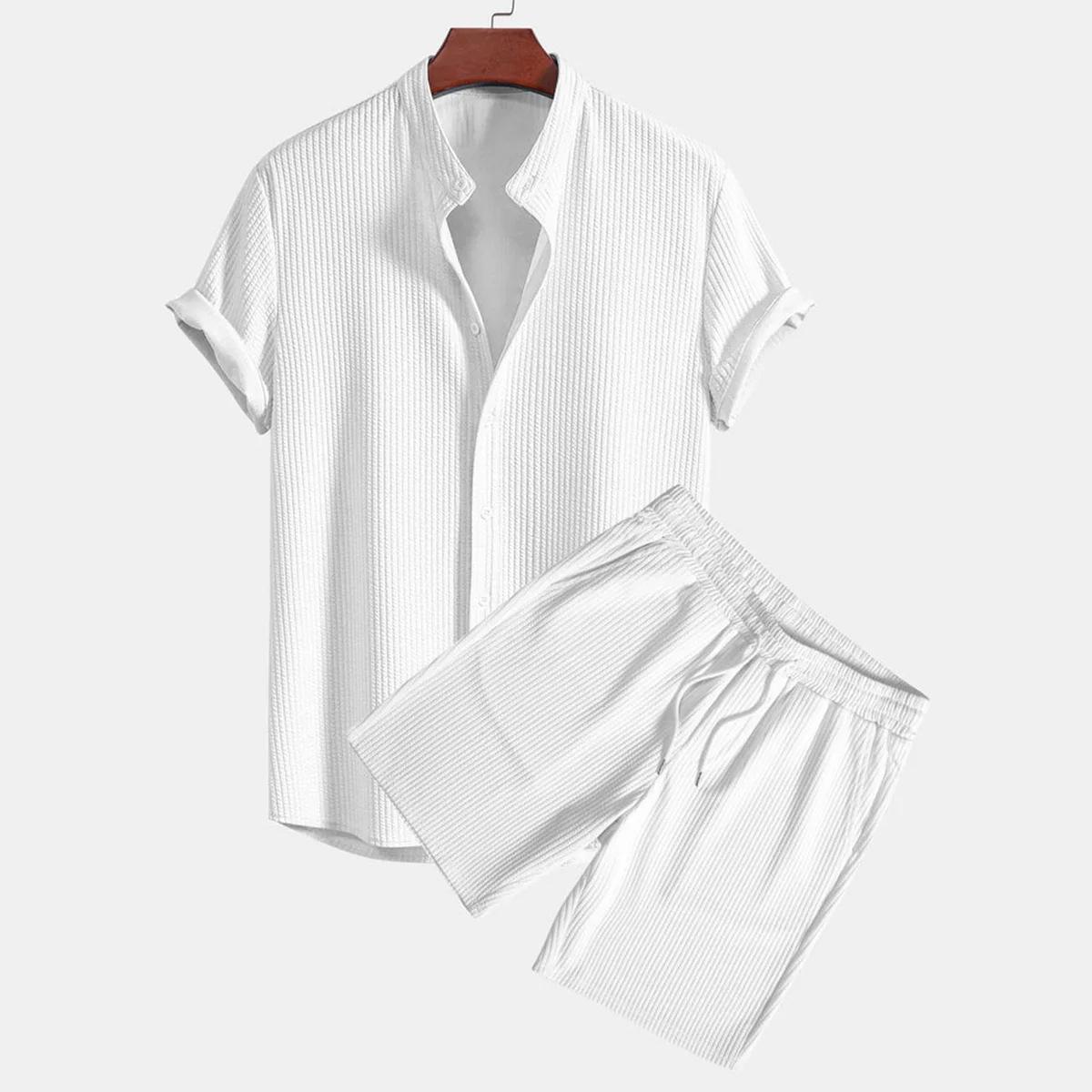 Sommer-Outfit Herren Set Herren Sport Sommer-Outfit Herren T-Shirt Herren Herren Sets Herrenbekleidung in Herren-Sets Herren Sommeranzug S