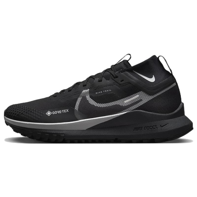 Nike React Pegasus Trail 4 Gore Tex 'Black Reflect Silver' Sneaker DJ7926-001 40