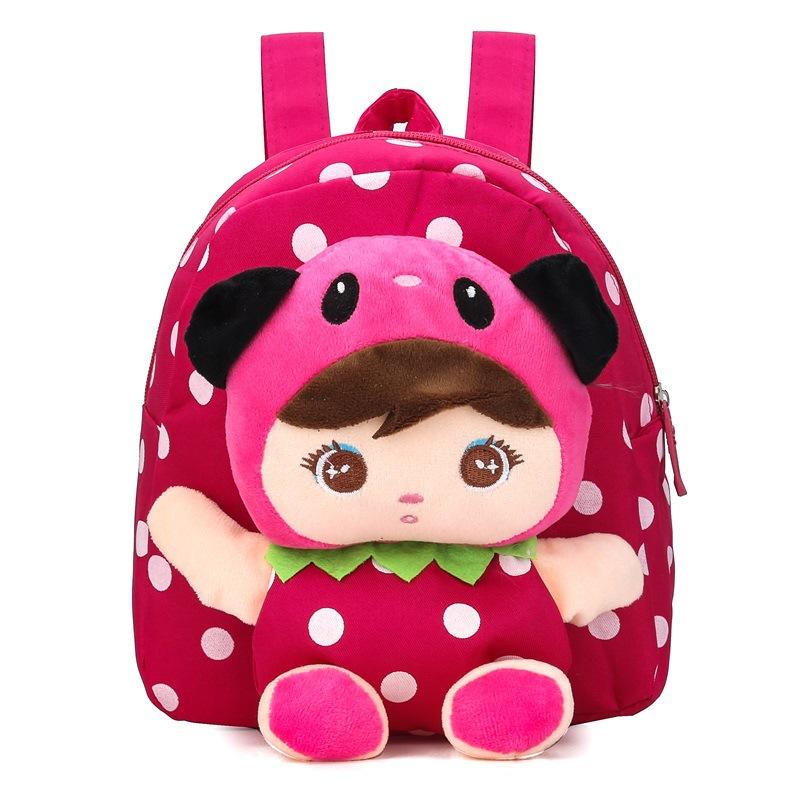 3D Cartoon Plüsch Kinder Rucksäcke Kindergarten Schultasche Kinder Rucksack Kinder Schultaschen für Baby Mädchen Rucksäcke