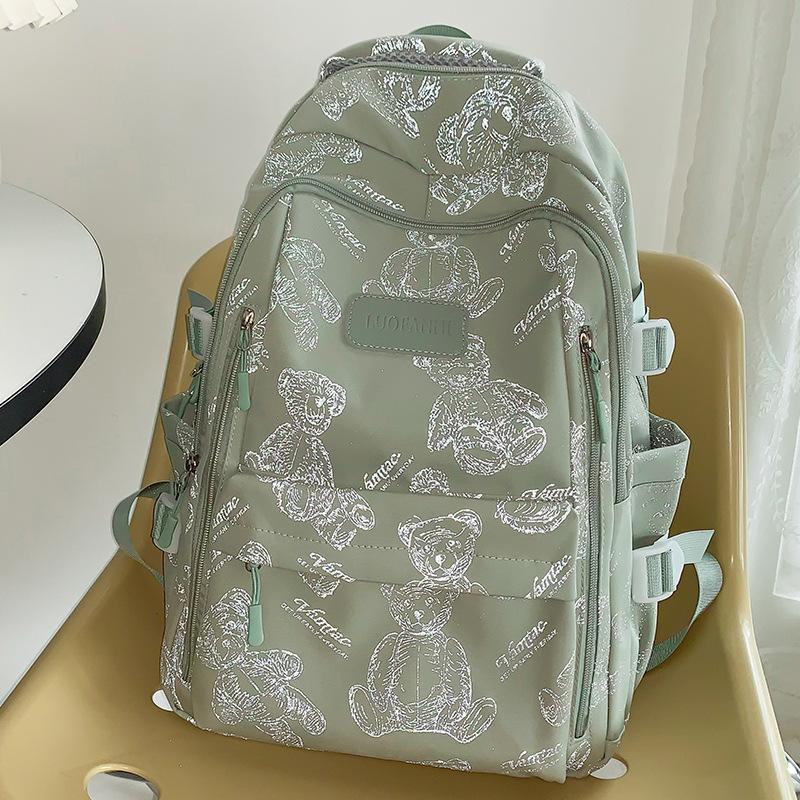 Rucksack für Kinder Grundschülerinnen Print Junior High School Schüler Rucksack High School Schüler College Studenten Rucksack