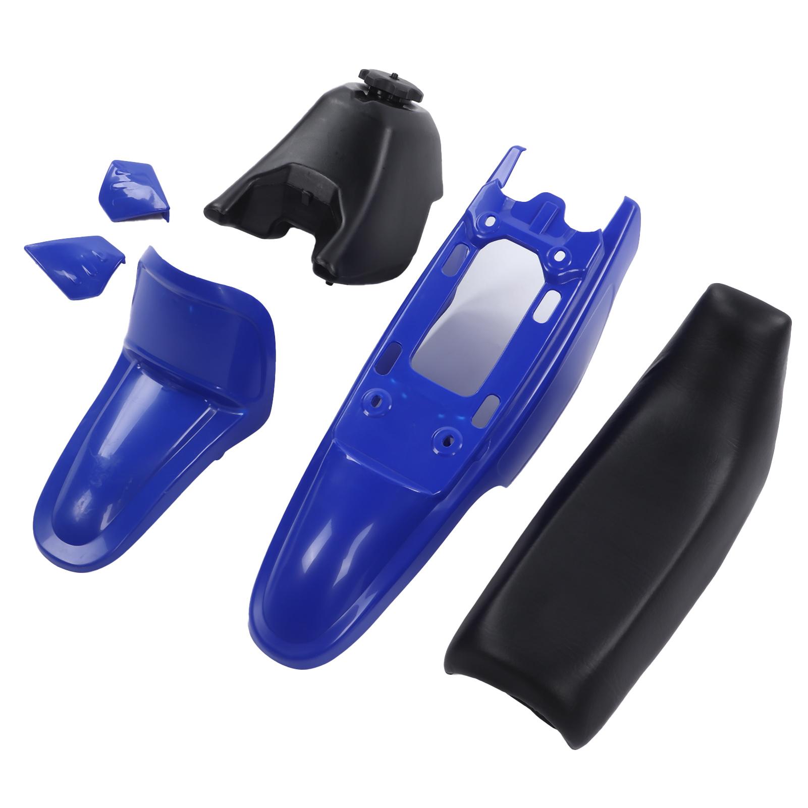 Kotflügel vorne und hinten, Kraftstofftank-Sitzsatz, passend für Yamaha PW50 PW 50 PW?50 PEEWEE Dirtbike