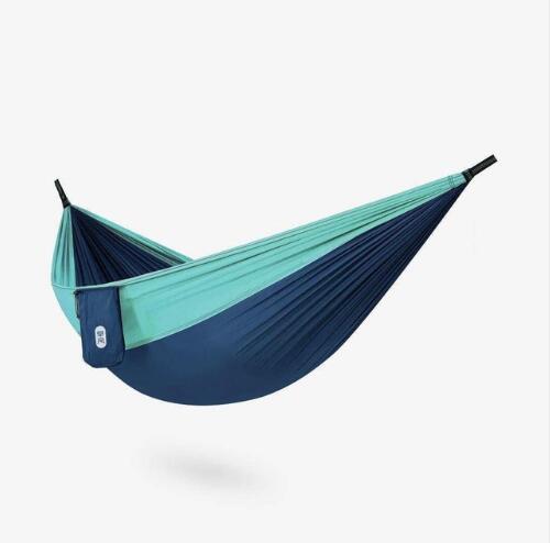 Xiaomi Youpin Zaofeng Hängematte 300 kg Lager Outdoor Fallschirm Camping Hängen Schlafen Bett Schaukel Tragbare Casual Hängematte blau