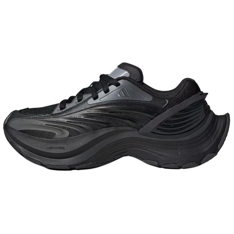 Adidas Xlg Mtw Serie Bequemes Vielseitiges Gewebe Synthetisches Leder Langlebig Low-Top Laufschuhe Unisex Laufschuhe Schwarz JR5383 38